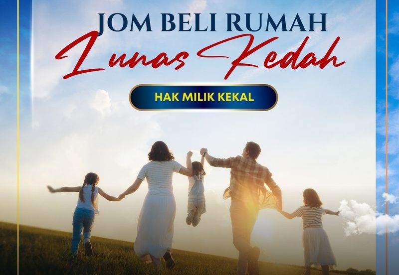 Rumah Teres Dua Tingkat di Lunas