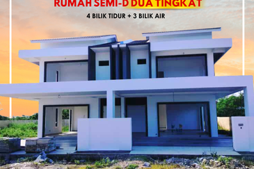 Rumah Berkembar Dua Tingkat di Kuala Kedah