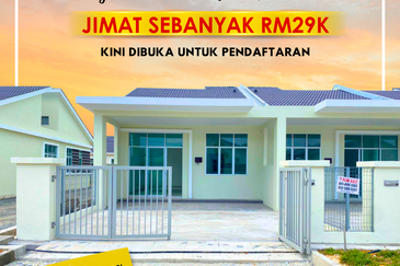 Rumah Teres Setingkat di Bagan Serai Perak