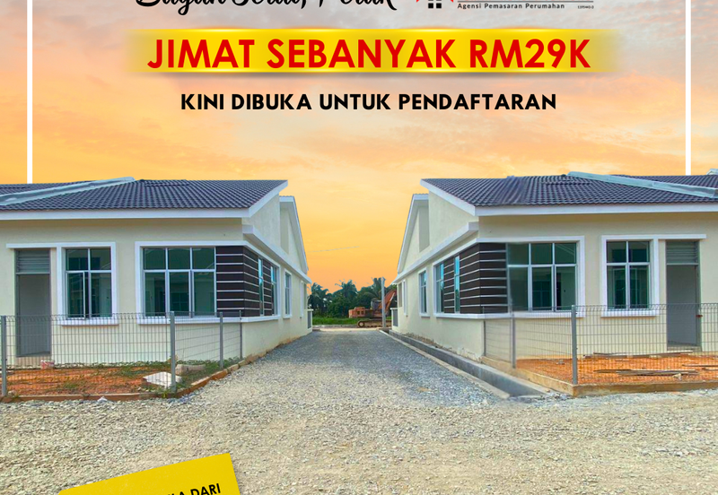 Rumah Teres Setingkat di Bagan Serai Perak