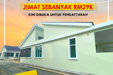 Rumah Teres Setingkat di Bagan Serai Perak