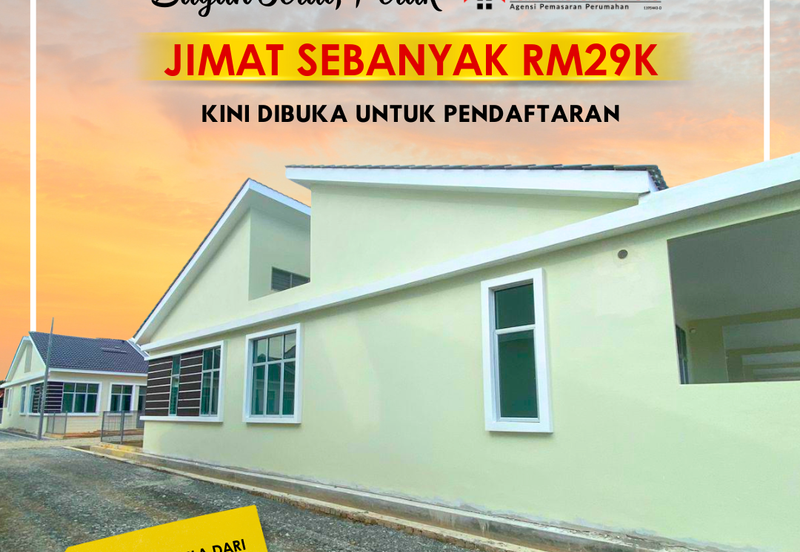 Rumah Teres Setingkat di Bagan Serai Perak