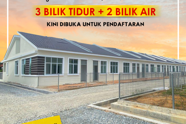 Rumah Teres Setingkat di Bagan Serai Perak