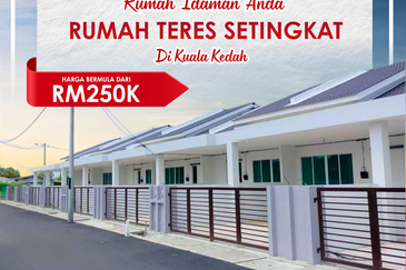 Rumah Teres Setingkat di Kuala Kedah