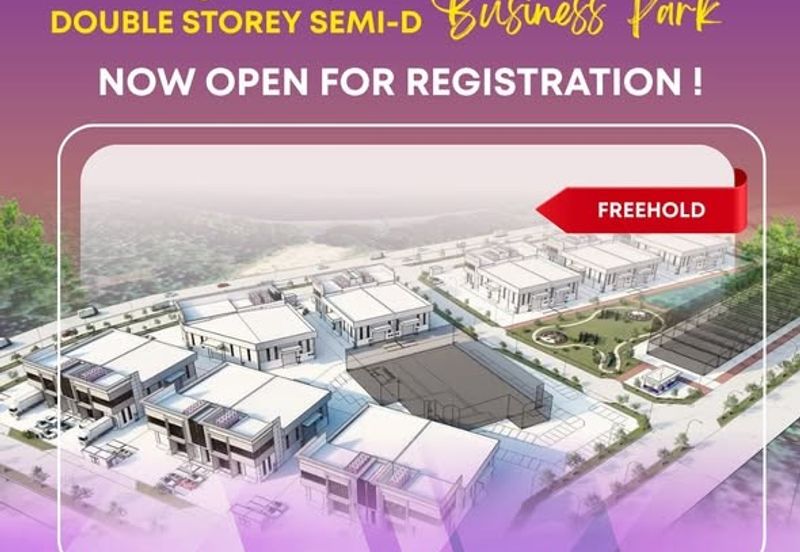 Double Storey Semi-D (Type A) Industrial Business Park at Sungai Petani