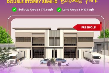 Double Storey Semi-D (Type A) Industrial Business Park at Sungai Petani