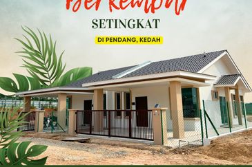 Rumah Berkembar Setingkat di Pendang