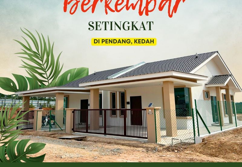 Rumah Berkembar Setingkat di Pendang