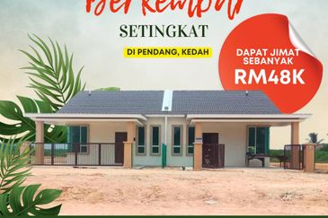 Rumah Berkembar Setingkat di Pendang