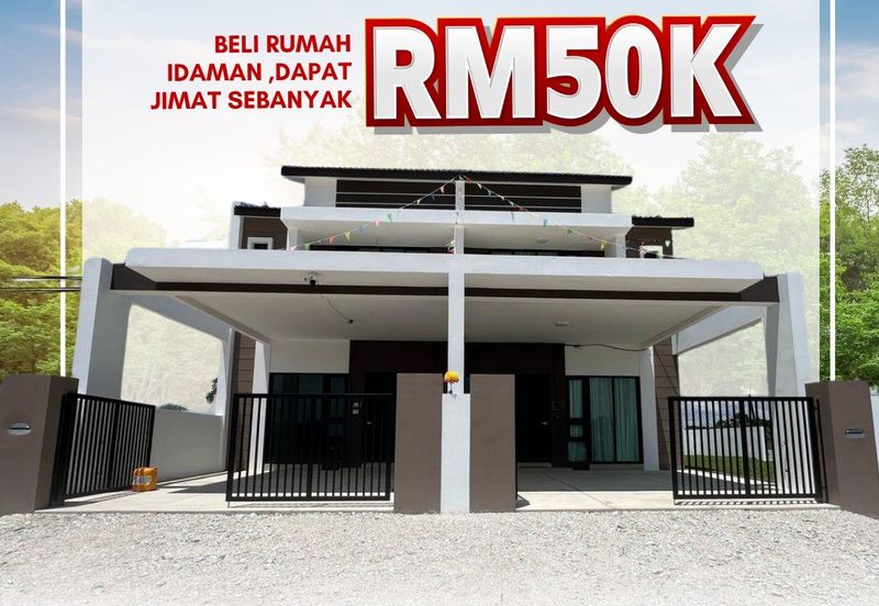 Rumah Teres Dua Tingkat di Tasek Gelugor 