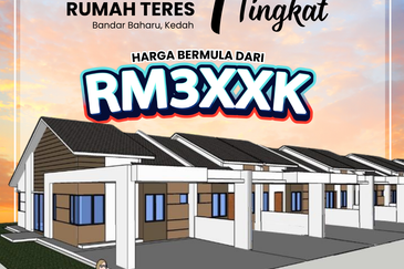 Rumah Teres Setingkat di Bandar Baharu Kedah