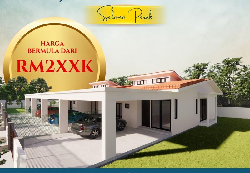 Rumah Teres Setingkat di Selama Perak