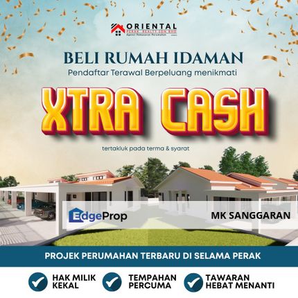 Rumah Teres Setingkat di Selama Perak, Perak, Selama