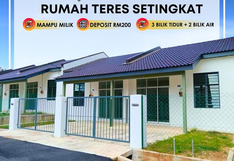 Rumah Teres Setingkat di Bukit Kayu Hitam