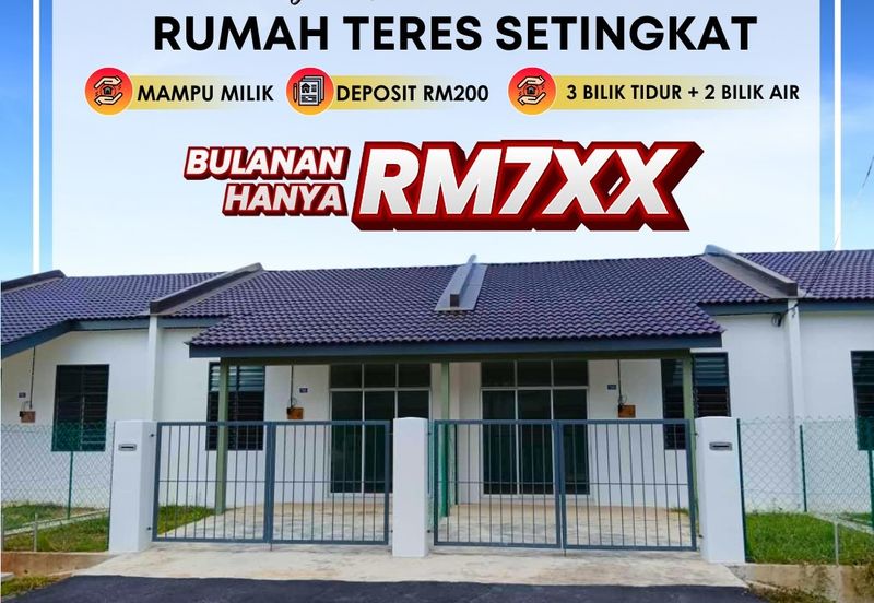 Rumah Teres Setingkat di Bukit Kayu Hitam