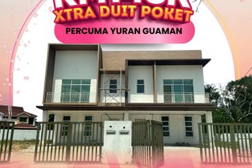 Rumah Berkembar Dua Tingkat di Sungai Petani