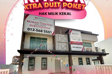 Rumah Berkembar Dua Tingkat di Sungai Petani