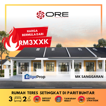 Rumah Teres Setingkat di Parit Buntar, Perak, Parit Buntar