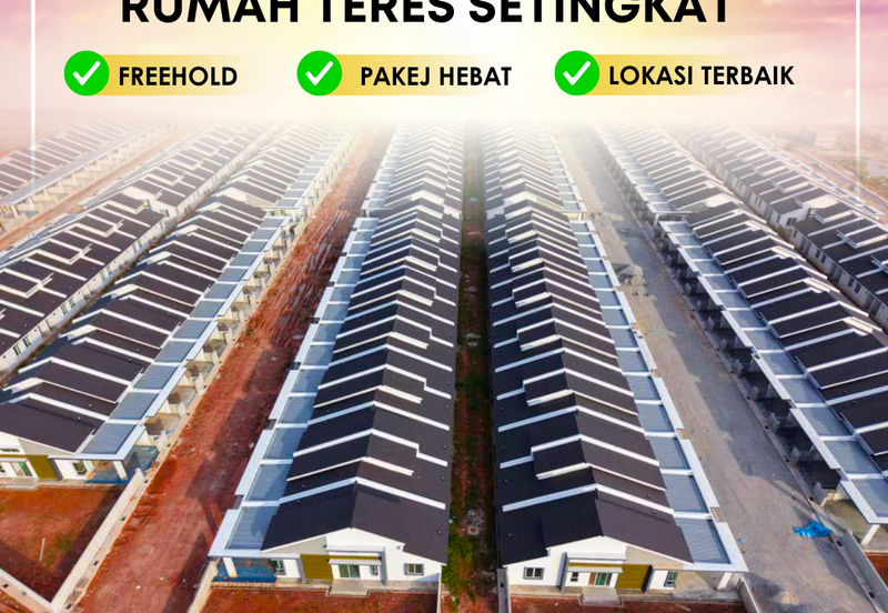Rumah Teres 1 tingkat di Tasek Gelugor, Penang