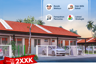 Rumah Teres Setingkat di Kubang Pasu