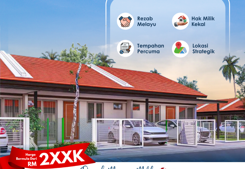 Rumah Teres Setingkat di Kubang Pasu