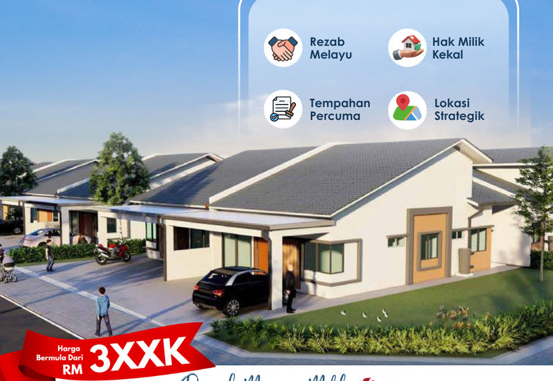 Rumah Kluster Setingkat di Kubang Pasu, Kedah