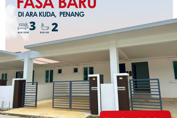 Rumah Teres Setingkat di Ara Kuda Penang