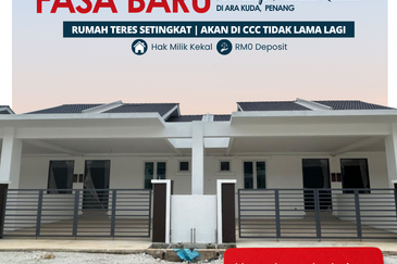 Rumah Teres Setingkat di Ara Kuda Penang