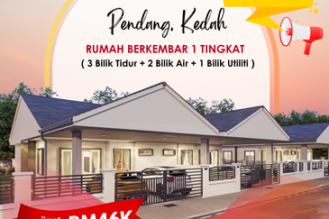 Rumah Semi-D Setingkat di Pendang Kedah