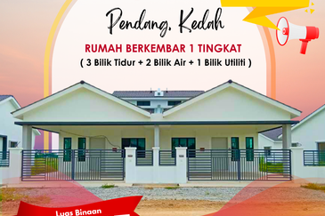 Rumah Semi-D Setingkat di Pendang Kedah