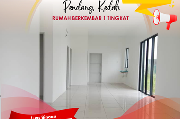Rumah Semi-D Setingkat di Pendang Kedah