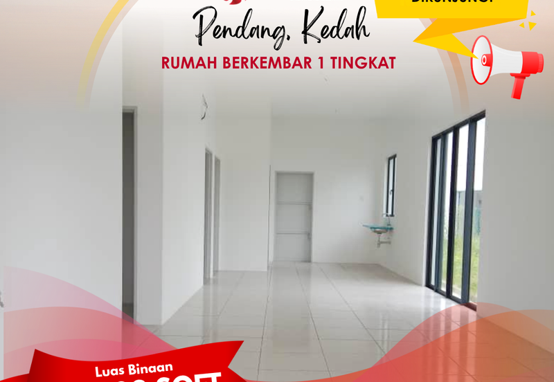 Rumah Semi-D Setingkat di Pendang Kedah
