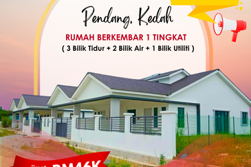 Rumah Semi-D Setingkat di Pendang Kedah