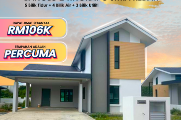 Rumah Banglo Dua Tingkat di Jitra Kedah