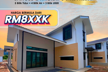 Rumah Banglo Dua Tingkat di Jitra Kedah