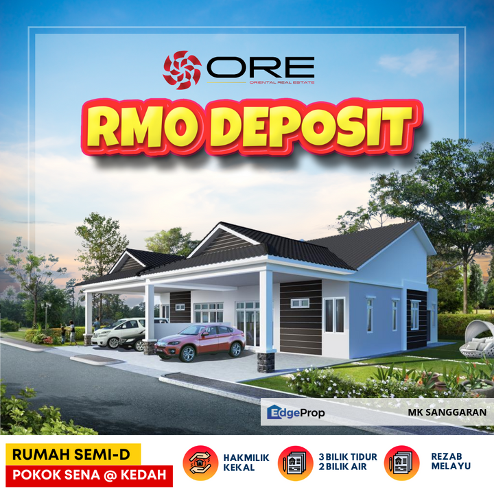 Rumah Berkembar Setingkat di Pokok Sena Kedah, Kedah, Pokok Sena