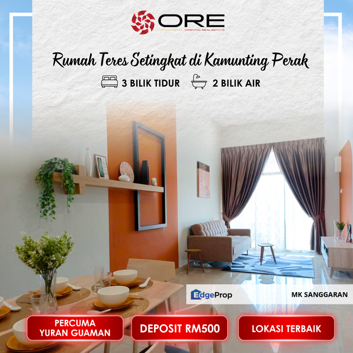 Rumah Teres Setingkat di Kamunting Perak, Perak, Kamunting