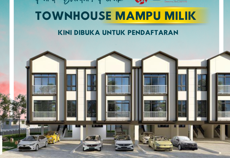 Townhouse Blok B di Parit Buntar Perak