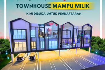 Townhouse Blok B di Parit Buntar Perak