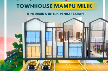 Townhouse Blok B di Parit Buntar Perak