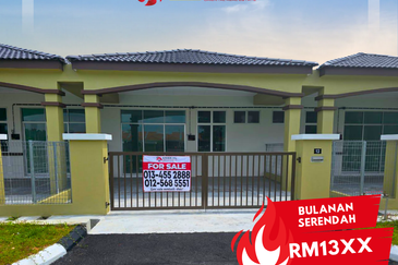 Rumah Teres Setingkat di Bagan Serai