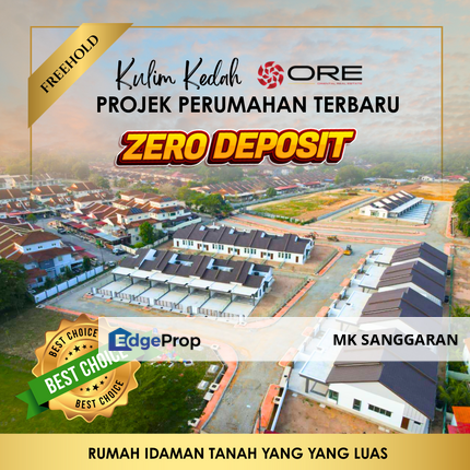 Rumah Teres 1 Tingkat di Kulim, Kedah, Kulim