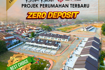 Rumah Teres 1 Tingkat di Kulim