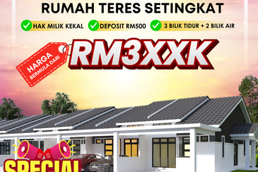 Rumah Teres 1 Tingkat di Tasek Gelugor 