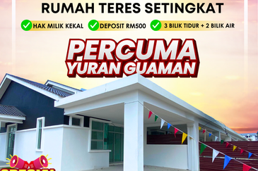 Rumah Teres 1 Tingkat di Tasek Gelugor 