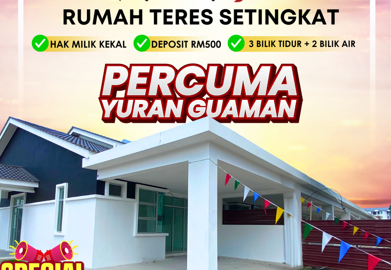 Rumah Teres 1 Tingkat di Tasek Gelugor 