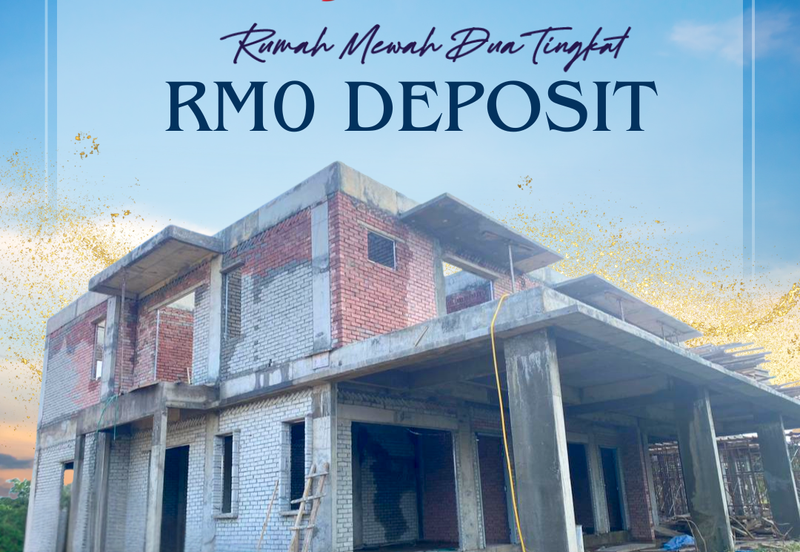 Rumah Teres Dua Tingkat di Nibong Tebal Penang