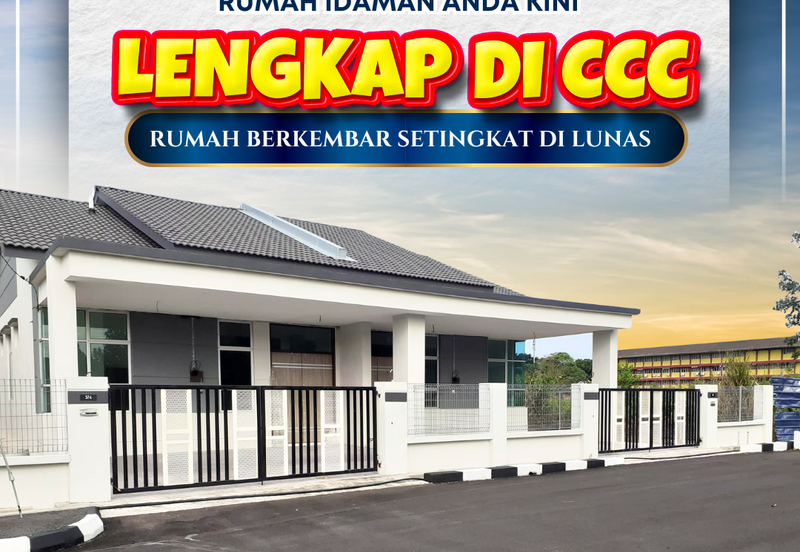 Rumah Berkembar Setingkat di Kulim