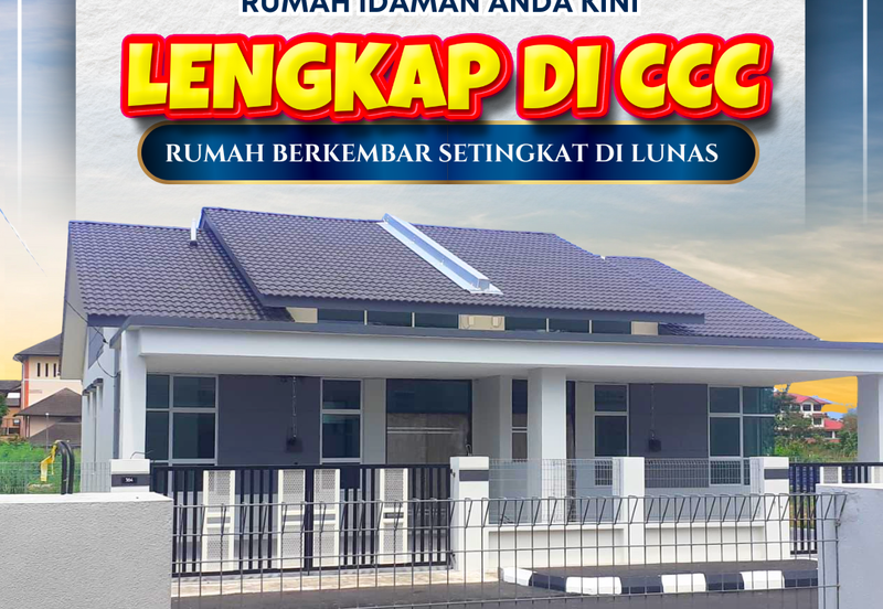 Rumah Berkembar Setingkat di Kulim