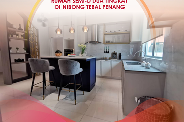 Rumah Berkembar Dua Tingkat di Nibong Tebal Penang